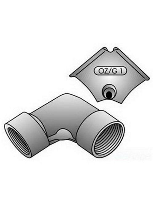 Product image for OZG CE-075 3/4 IN 90 DEG PULL-IN EL