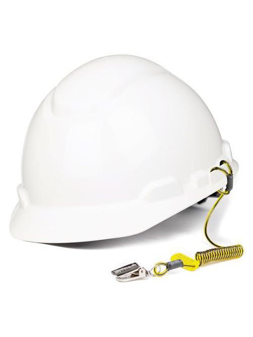 Product image for 3M 1500061 TETHER COIL HH 10PK 2LB HARD HAT COIL TETHER 2 LB. CAPACITY (10 PACK)