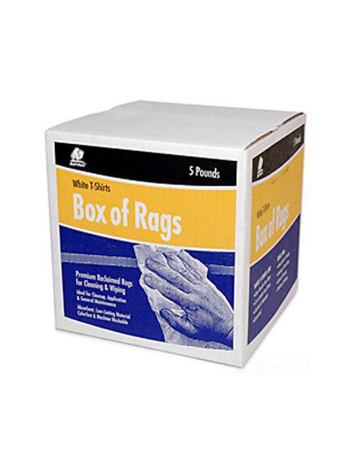 CUL 37588 50 LB BOX OF WHITE TEE SH CUL 37588 50 LB BOX OF WHITE TEE SH