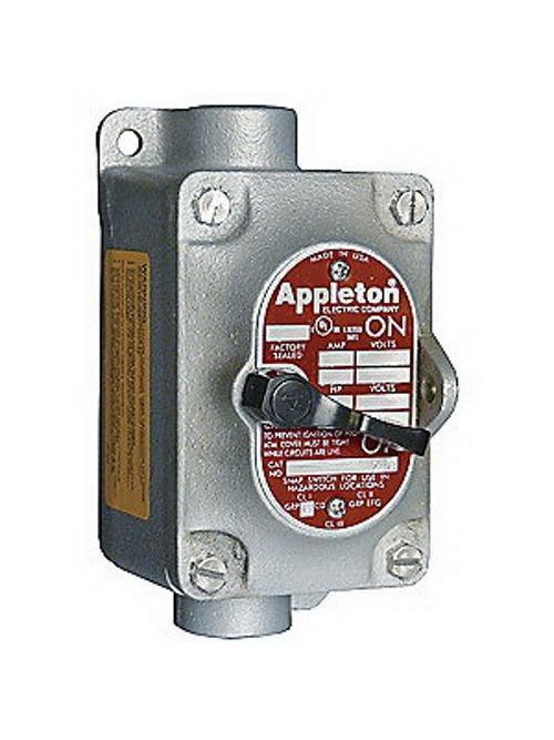 Product image for Appleton EDSC3130 1-G 1 SNAP SWITCH STA