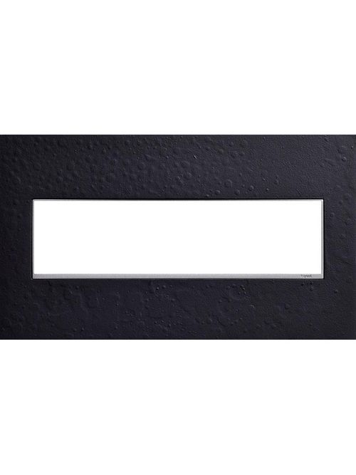 Product image for Pass & Seymour AWM4G-HFBK1 4 Gang adorne Wall Plate - Hand Forged Black