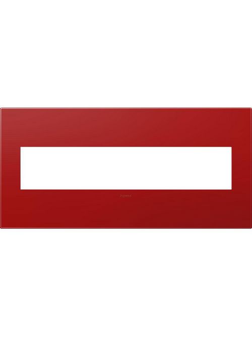 Product image for Pass & Seymour AWP5G-CH1 5-Gang 2-Module Wall Plate - Cherry