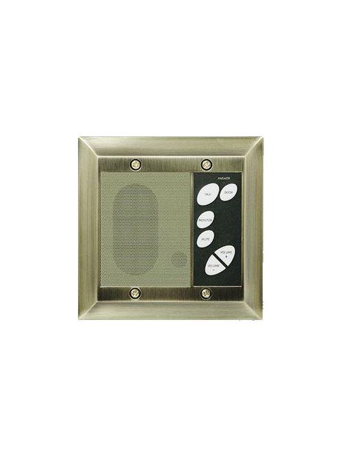 Product image for P&S F7641-AB INTERCOM PATIO UNIT ANTIQUE BRASS