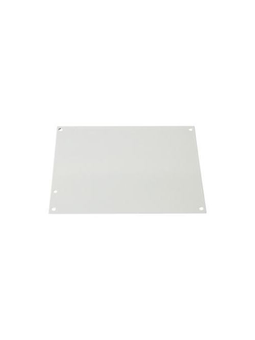 Product image for 14"X14" BACK PANEL WITH WHITE EPOXY COATING