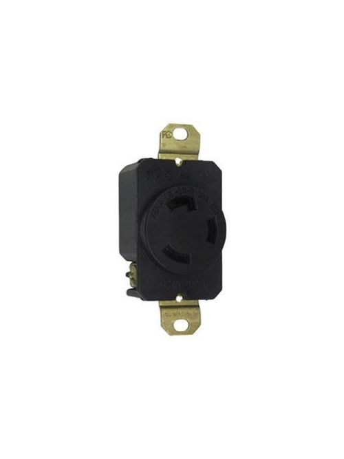 Product image for Pass & Seymour L530-RR Turnlok Receptacle, 30A 125V 3W