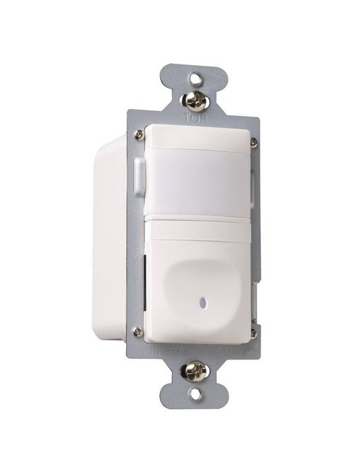 Product image for Pass & Seymour RW3U603-W Residential Occupancy/Vacancy Sensor - White