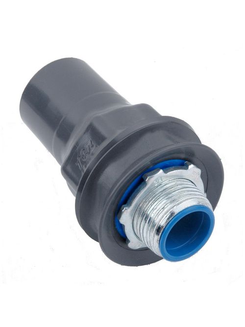 Ocal ST1-G 1 Inch Ocal Gray Sealtight Connector Ocal ST1-G 1 Inch Ocal Gray Sealtight Connector