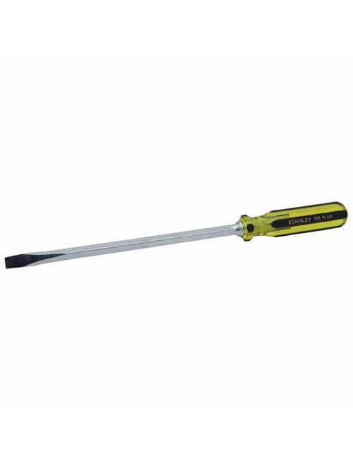 Product image for Stanley 66-170 100 Plus® Square Blade / Standard Slotted Tip Screwdriver 3/8" x 10"