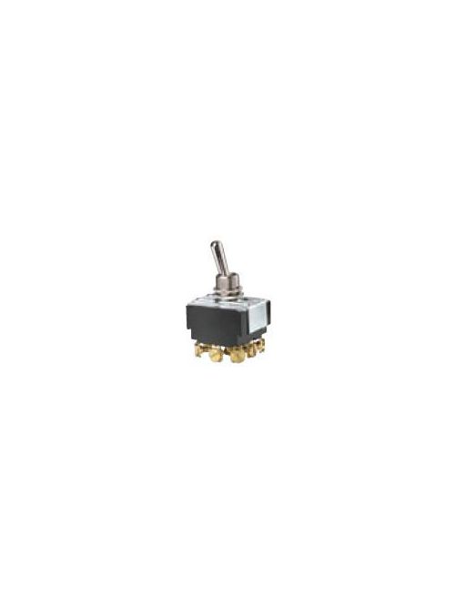 Product image for Ideal Industries 774092 3/4 Hp 10/15 Amp 125/227 VAC 3PST On-Off-On Screw Terminal Standard Toggle Switch