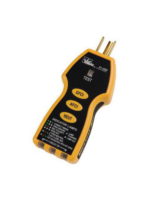 Product image for Ideal Industries 61-059 AFCI/GFCI Circuit Tester