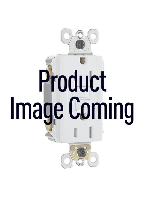 Product image for Pass & Seymour 1597-TRRI 15A 125V Self Test Tamper Resistant ROHS GFCI Ivory