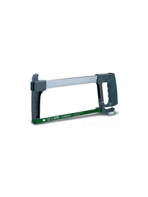 Product image for Greenlee 333A 12 Inch 24 TPI Bi-Metal Heavy Duty/Adjustable Hacksaw