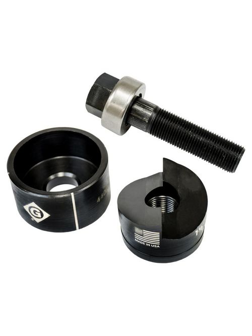 Product image for Greenlee 7211BB-1-1/2 1.951" Hole 2-Point Round Knockout Punch