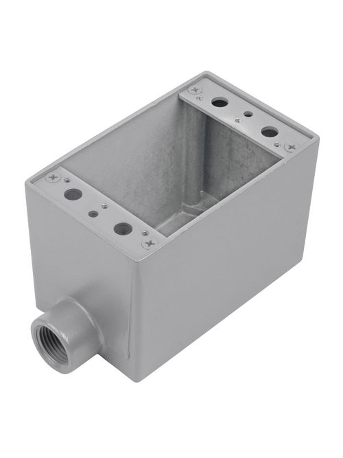 Thomas & Betts AFS-1 1-Gang 1/2 Inch Aluminum 1-Hole Dead End FS Box Thomas & Betts AFS-1 1-Gang 1/2 Inch Aluminum 1-Hole Dead End FS Box