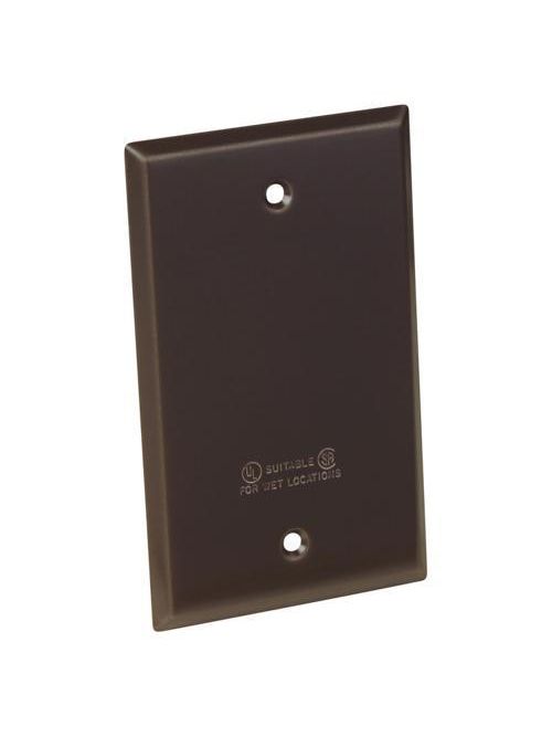 Product image for R-DOT S340BRE LE S340BRE RECT BLANK COVER BRONZE