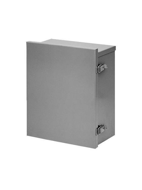 Hoffman A16R126HCLO 16 x 12 x 6 Inch 16 Gauge Galvanized Steel NEMA 3R Lift-Off Hinge Cover Enclosure Hoffman A16R126HCLO 16 x 12 x 6 Inch 16 Gauge Galvanized Steel NEMA 3R Lift-Off Hinge Cover Enclosure