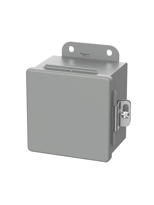 Hoffman A14086CH 14 x 8 x 6 Inch Gray 14 Gauge Steel NEMA 12 Junction Box Hoffman A14086CH 14 x 8 x 6 Inch Gray 14 Gauge Steel NEMA 12 Junction Box