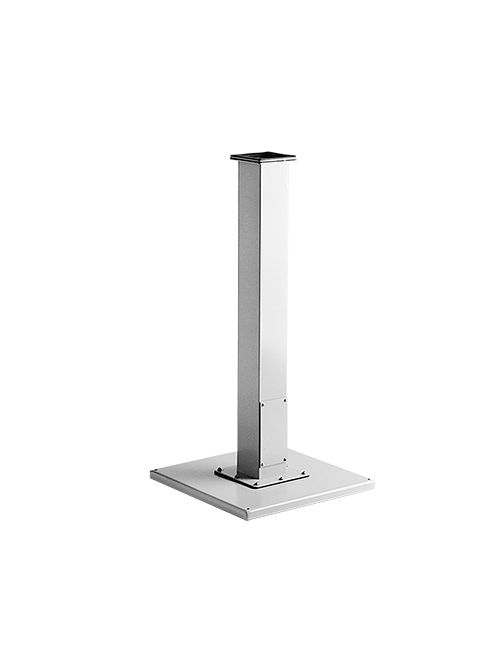 Hoffman A44CCOL 35 x 4 x 4 Inch Straight Gray Polyester Powder Painted Steel Pedestal Hoffman A44CCOL 35 x 4 x 4 Inch Straight Gray Polyester Powder Painted Steel Pedestal