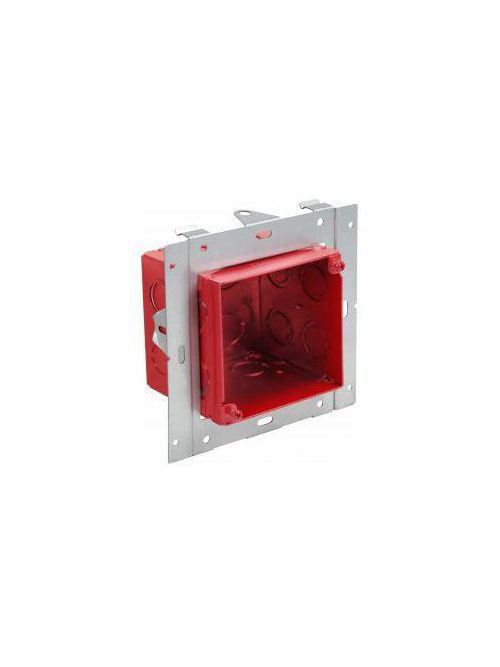 Product image for Orbit FA-UMAB Fire Alarm Box, 4" Square, 3-1/2" Deep, w/ Built-In Adapter, Adjustable from Flush to 1-1/2"