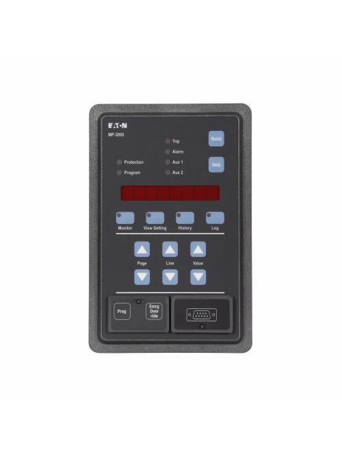 Product image for Cutler-Hammer MP3010 Eaton, MPrelay, MP-3000, Motor protection relay, RS-232, Fixed case, 5A, Motor,, 120Vac