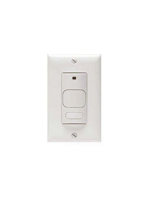 Product image for Hubbell AP1277I1 1800 W 120/277 VAC 1000 Square Foot Ivory Adaptive Passive Infrared Wall Switch Sensor
