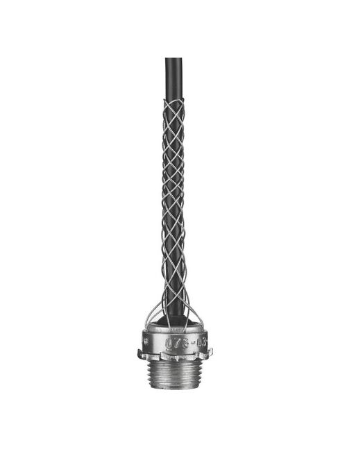 Hubbell Wiring Devices 073031202 1/2 Inch Threaded 0.43 to 0.54 Inch Non-Insulated Wide Range Strain Relief Grip Hubbell Wiring Devices 073031202 1/2 Inch Threaded 0.43 to 0.54 Inch Non-Insulated Wide Range Strain Relief Grip