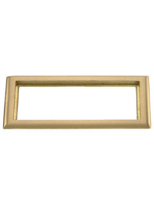 Hubbell Wiring Devices SB3085 3-Gang 6 x 11.34 Inch Brass Rectangular Floor Box Carpet Flange Hubbell Wiring Devices SB3085 3-Gang 6 x 11.34 Inch Brass Rectangular Floor Box Carpet Flange