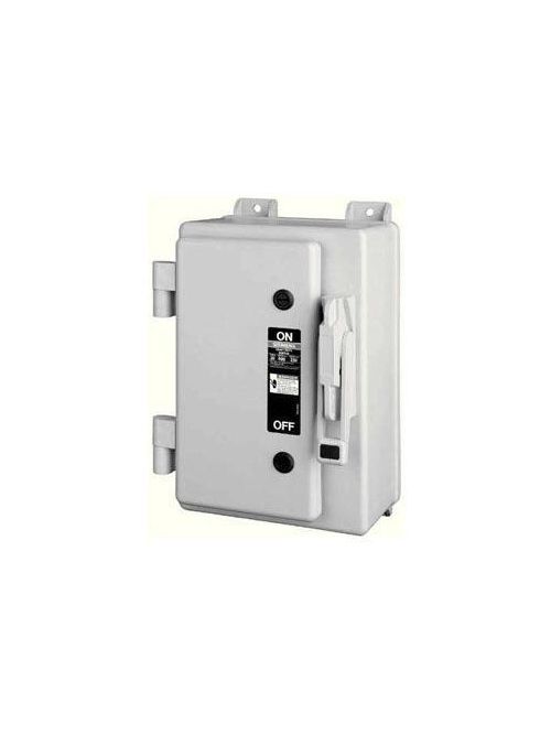Product image for Siemens HNF365 240/480/600 VAC 250 VDC 400 Amp 3-Pole 3-Wire NEMA 1 Heavy Duty Non-Fusible Safety Switch
