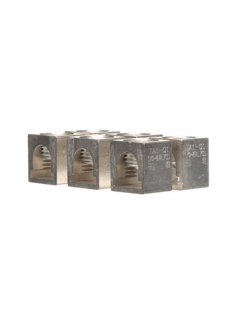 Siemens Industry TA1Q1 50 to 100 Amp 6 to 1/0 AWG Aluminum/8 to 1 AWG Copper 1-Conductor Circuit Breaker Line Lug Siemens Industry TA1Q1 50 to 100 Amp 6 to 1/0 AWG Aluminum/8 to 1 AWG Copper 1-Conductor Circuit Breaker Line Lug