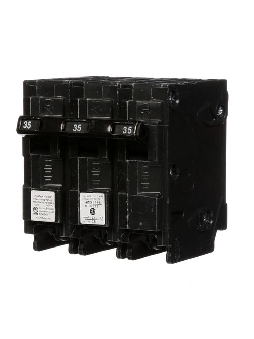 Siemens Industry Q335 Breaker 35 Amp 3-Pole 240 Volt Circuit Breaker Siemens Industry Q335 Breaker 35 Amp 3-Pole 240 Volt Circuit Breaker