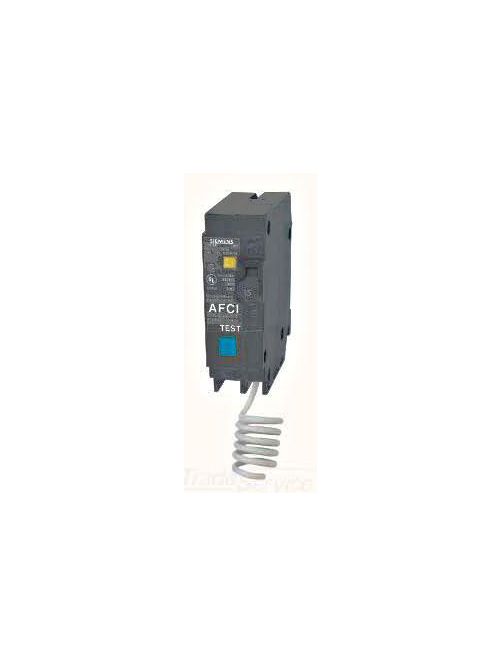 Product image for Siemens Q115AF 1-Pole 15 Amp 120 VAC 10 kA Arc Fault Circuit Interrupter