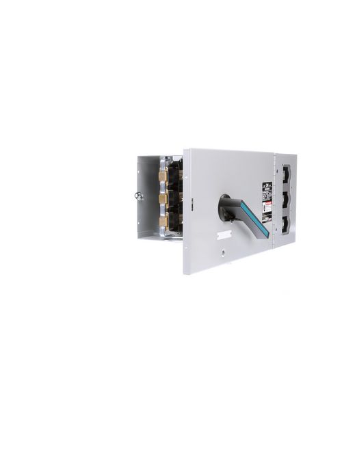 Siemens Industry V7F3604 480/600 VAC 200 Amp 50 Hp 6 AWG 3-Pole Single Disconnect Switch Siemens Industry V7F3604 480/600 VAC 200 Amp 50 Hp 6 AWG 3-Pole Single Disconnect Switch