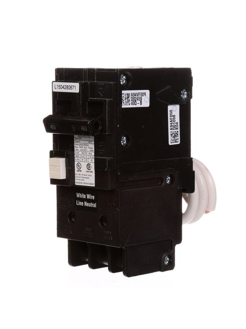 Product image for Siemens QF240 2-Pole 40 Amp 120/240 Volt 10 K 5 mA Circuit Breaker