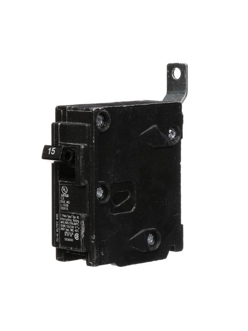 Siemens Industry B115 1-Pole 15 Amp 120 Volt 10 K Circuit Breaker Siemens Industry B115 1-Pole 15 Amp 120 Volt 10 K Circuit Breaker