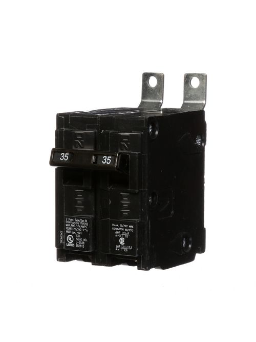 Siemens Industry B235 2-Pole 35 Amp 120/240 Volt 10 K Circuit Breaker Siemens Industry B235 2-Pole 35 Amp 120/240 Volt 10 K Circuit Breaker