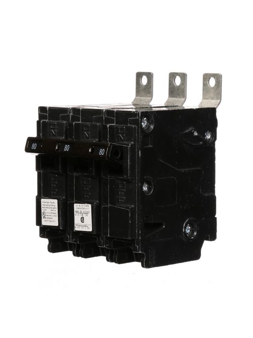 Siemens Industry B380 3-Pole 80 Amp 240 Volt 10 K Circuit Breaker Siemens Industry B380 3-Pole 80 Amp 240 Volt 10 K Circuit Breaker