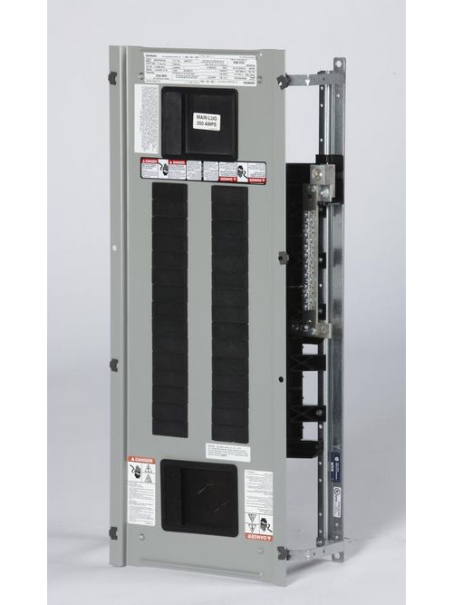 Product image for Siemens P1A30MC250A 120/240 Volt 250 Amp 1-Phase 3-Wire Aluminum Bus Convertible Main Panelboard Interior