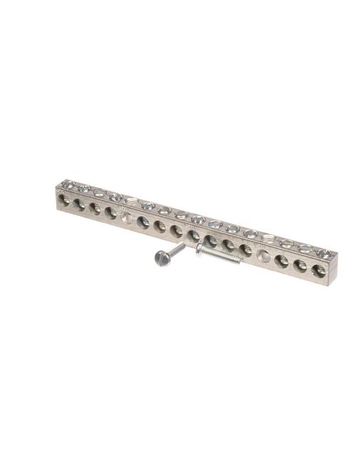 Siemens Industry ECGB14 14 to 4 AWG Copper/Aluminum 14-Position Load Center Ground Bar Kit Siemens Industry ECGB14 14 to 4 AWG Copper/Aluminum 14-Position Load Center Ground Bar Kit