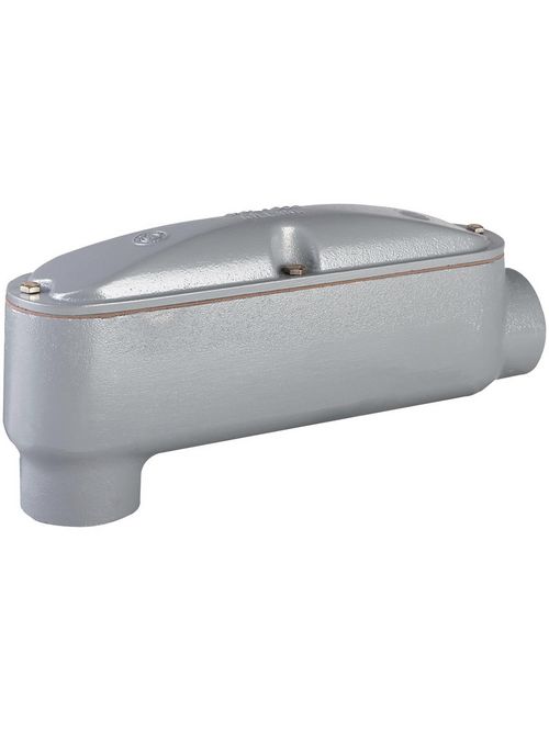Hubbell Electrical Systems MOLB-9 3-1/2 Inch Copper Free Aluminum Mogul Conduit Body Hubbell Electrical Systems MOLB-9 3-1/2 Inch Copper Free Aluminum Mogul Conduit Body