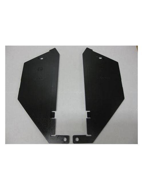 Product image for OBE FF-500-BLK BLACK PC SHIELD EXTENDERS FOR SHLDS