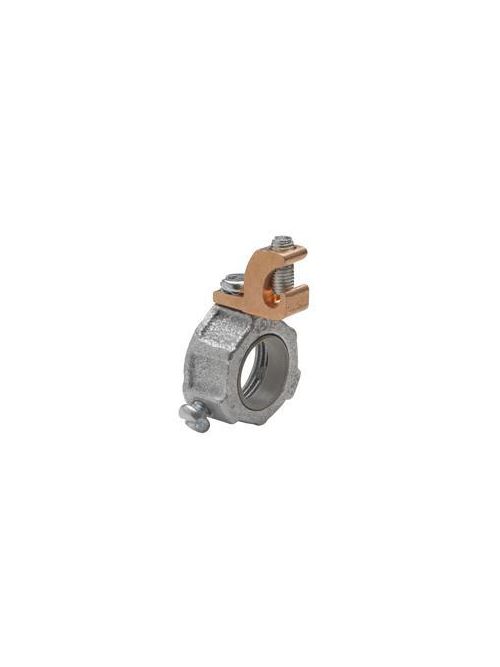 Crouse-Hinds Series HGLL 9 3-1/2 Inch Malleable Iron 150 Degrees C Insulated Threaded Conduit Grounding Bushing Crouse-Hinds Series HGLL 9 3-1/2 Inch Malleable Iron 150 Degrees C Insulated Threaded Conduit Grounding Bushing