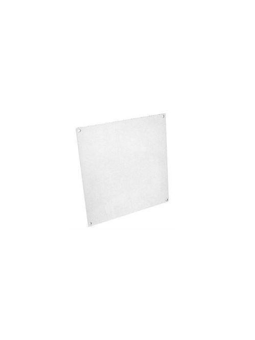 Product image for Milbank A-108SBP Back Panel Non UL Listed 10x8 Small Hinge Cover White Steel