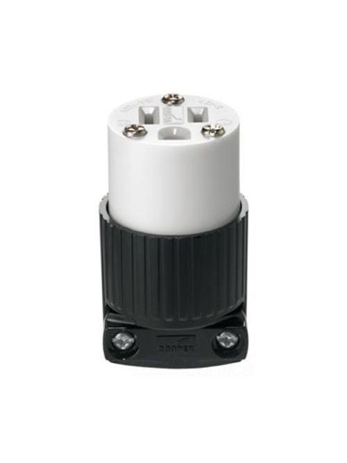 Product image for EWD 5269 Conn 15A 125V 2P3W Str Pol