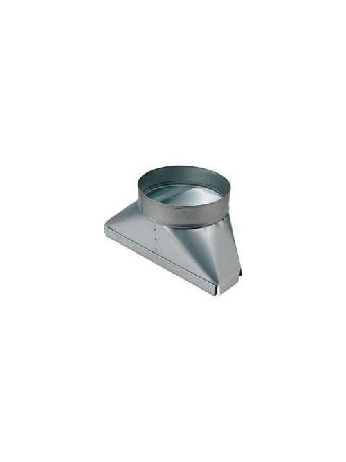 Product image for Broan 877 6 Inch Round to 3-1/4 x 10 Inch Duct Ventilation System Transition