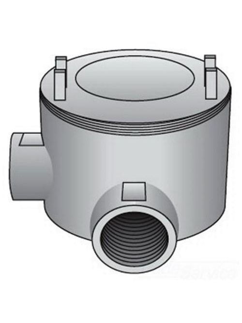 Product image for OZG GUAL-125 HAZ LOC COND OUTL BX