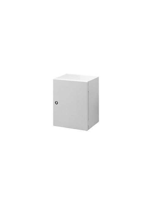 Product image for Hoffman MHC250200150 Small GL66 Series Wall-Mount Enclosures, 250x200x150mm, Lt Gray, Steel
