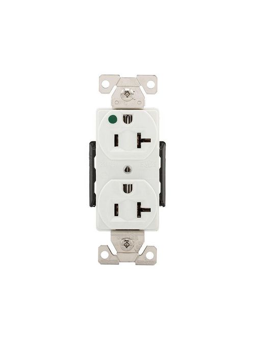 Product image for EWD AH8300W Recp HG Dup 20A 125V 2P