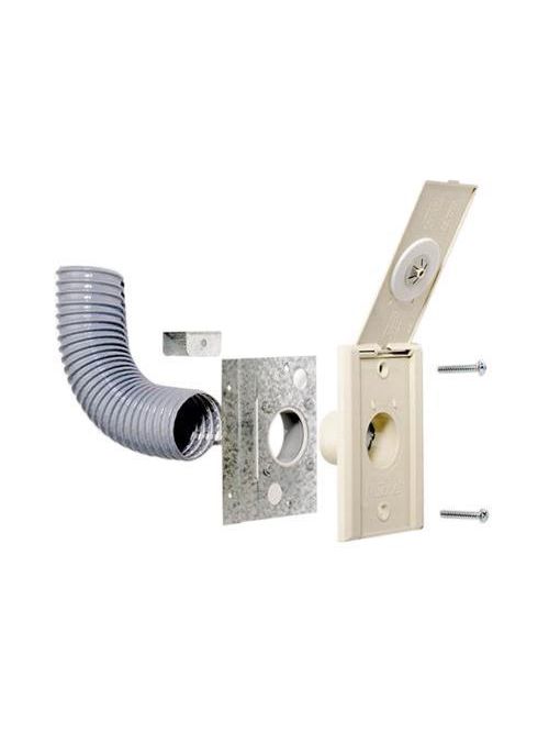Broan 326N 3.5 x 1.9 x 5.3 Inch Ivory Existing Home Inlet Kit Broan 326N 3.5 x 1.9 x 5.3 Inch Ivory Existing Home Inlet Kit