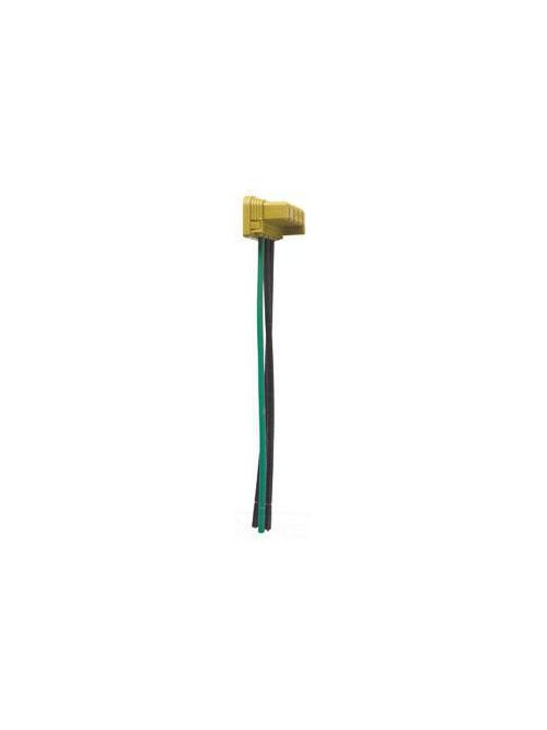 Pass & Seymour PTS6-STR3-277 15/20 Amp 120/277 VAC 1-Pole 3-Wire Stranded Green/Brown/Brown Polycarbonate AC Switch Connector Pass & Seymour PTS6-STR3-277 15/20 Amp 120/277 VAC 1-Pole 3-Wire Stranded Green/Brown/Brown Polycarbonate AC Switch Connector