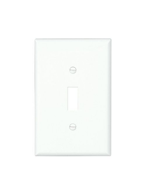 Product image for EWD PJ1W Wallplate 1G Toggle Poly M